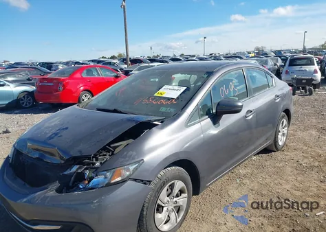 2014 Honda Civic Lx z USA, uszkodzony, nr VIN 19XFB2F52EE208589